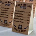 Custom Table Top Menus